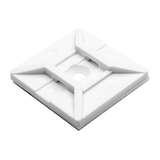 MB-Series Cable Tie Mount, Rubber Adhesive 1.12 x 1.12", White 100/PK redirect to product page